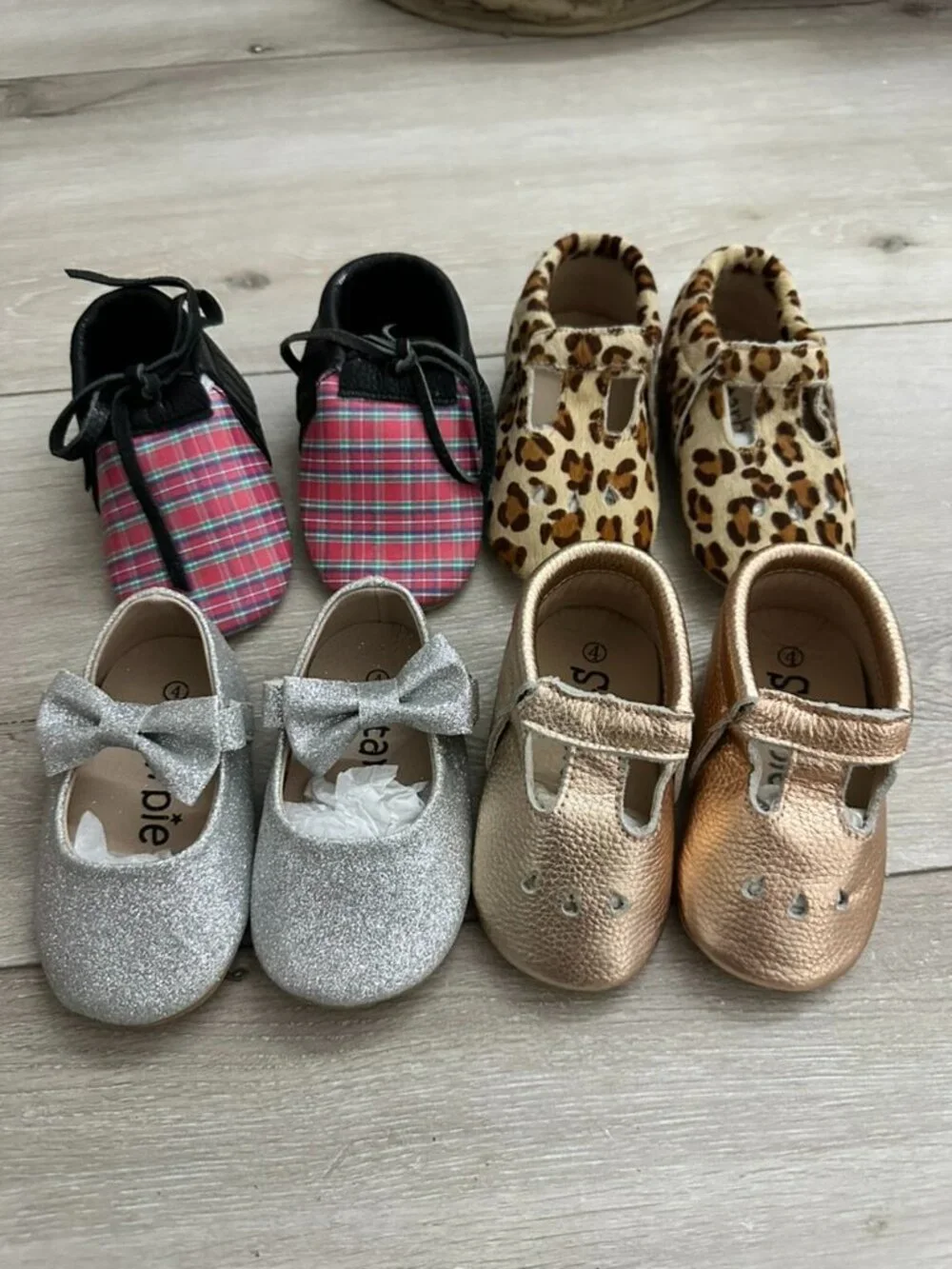 4 pairs Size 4 Size 5 lots Baby Shoes Lots Flash Sale toddler Shoes Sandals
